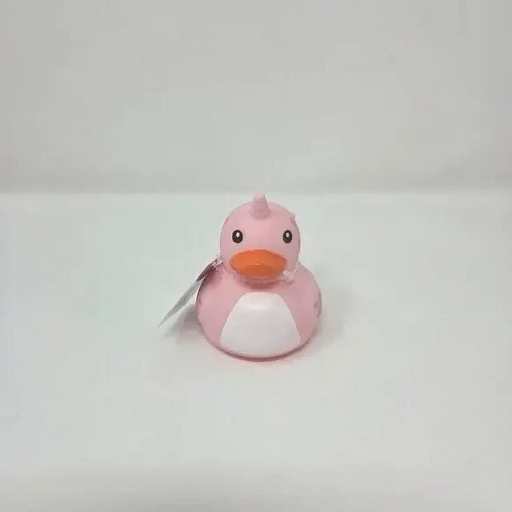 Pink Narwhal Rubber Duck
